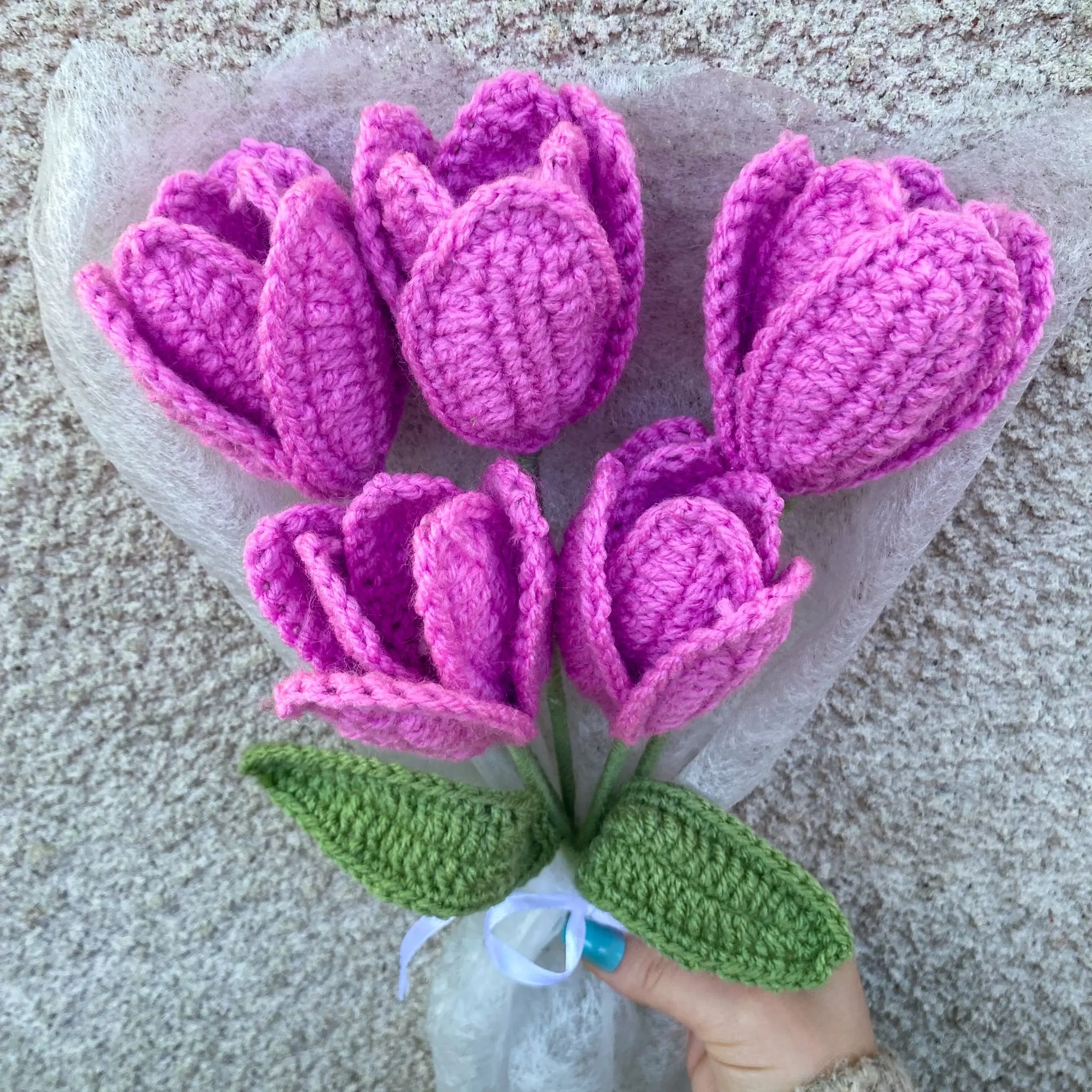 Buchet lalele mov 2