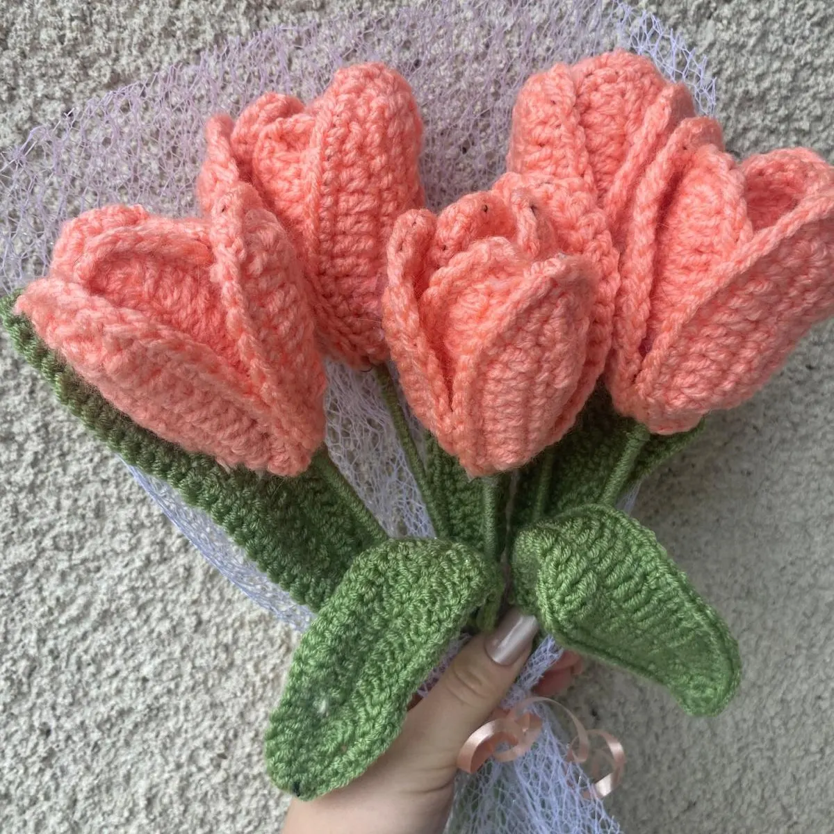 Buchet lalele coral 1